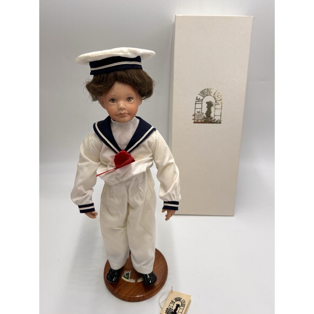 The Virginia Atelier 12” Sailor Boy Doll By Maryanne Oldenburg 1996 Limited Ed.